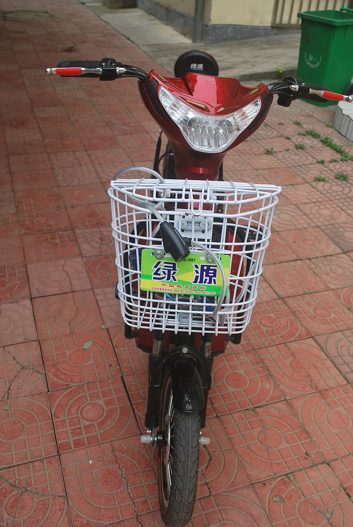 moped, electric, bike, bicycle, transportation, motor, scooter