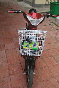 moped, electric, bike, bicycle, transportation, motor, scooter