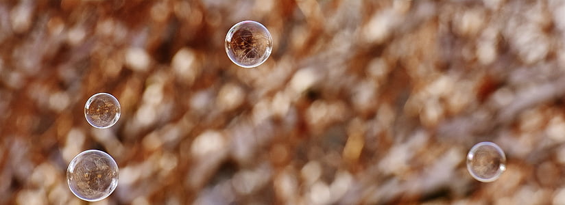 Мыльный пузырь, красочные, шарики, мыльная вода, делать мыльные пузыри, поплавок, Зеркальное отображение