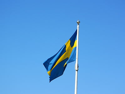 Svédország, svéd zászló, Skandinávia