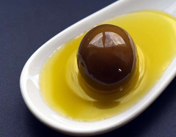 olive, huile d’olive, manger, huile, alimentaire, méditerranéenne, délicieux