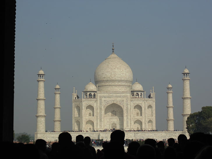 Taj mahal, marmer, monument, Mausoleum, Taj, reizen, graf