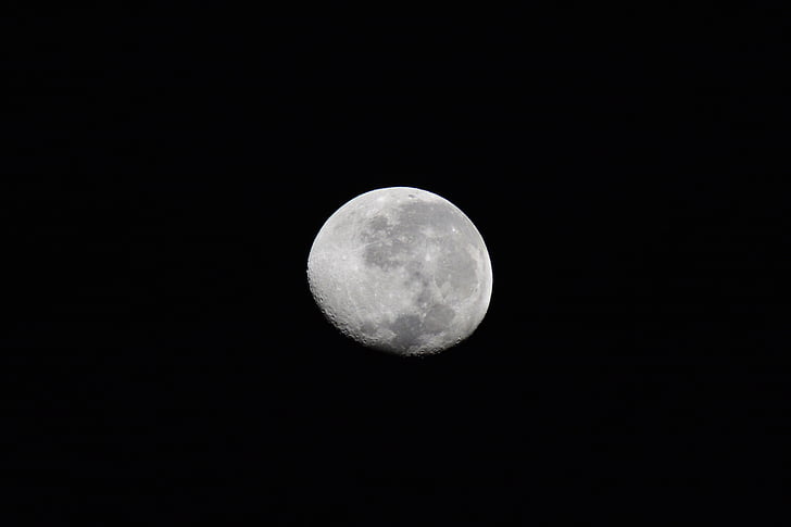 mesiac, lunárny, priestor, noc, Sky, Astronómia, Astrológia