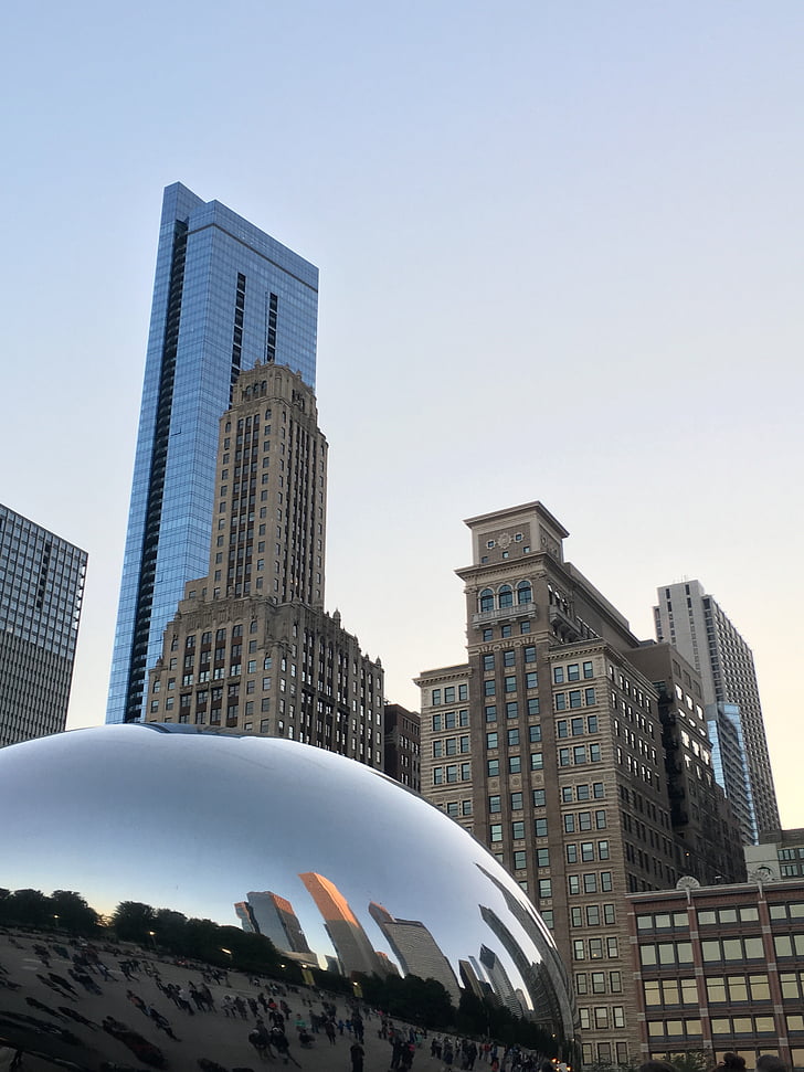 Chicago, Illinois, Panorama, Millenium
