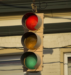 signe, llum vermella, senyal, senyal de trànsit, parada, senyal de control de trànsit, semàfors