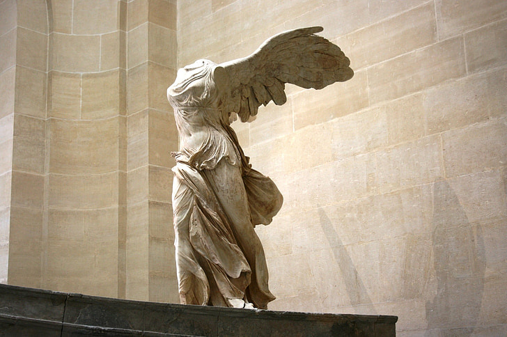 Samothrake, Græsk skulptur, marmor, Louvre, Museum