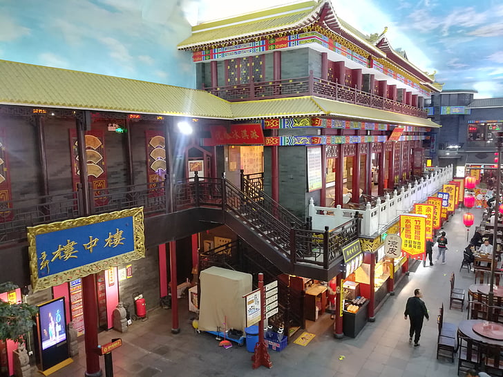 Kaifeng, trgu noč, antični čar