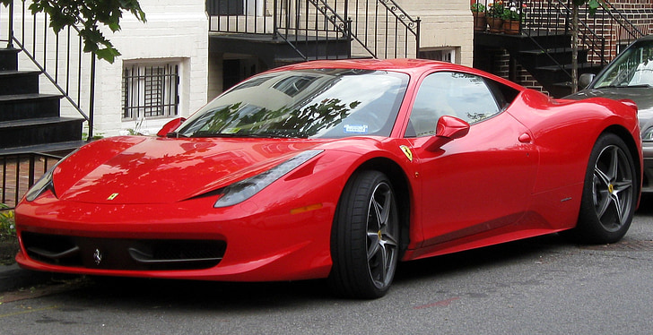 Ferrari 458, Auto, sportwagen, Classic, snelheid, stijl, exotische