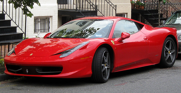 Ferrari 458, auto, sportovní auto, klasické, rychlost, styl, exotické