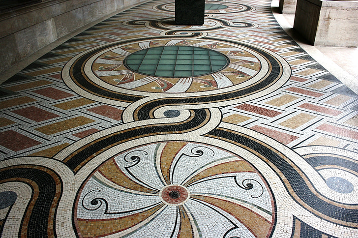 Мозаика, Отель Petit palais, Париж, Франция