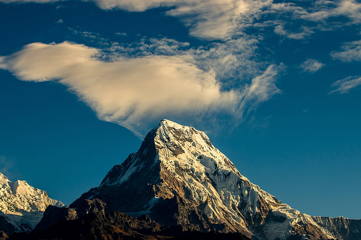 Mountain, Annapurna, naturen, Nepal, visitnepal2017, resor, vandring