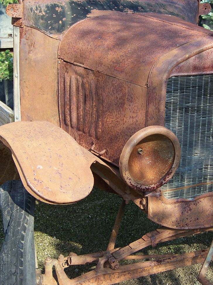 truck, rust, vintage, rusty, grunge, auto, antique