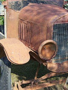 camión, moho, Vintage, oxidado, Grunge, Automático, antiguo