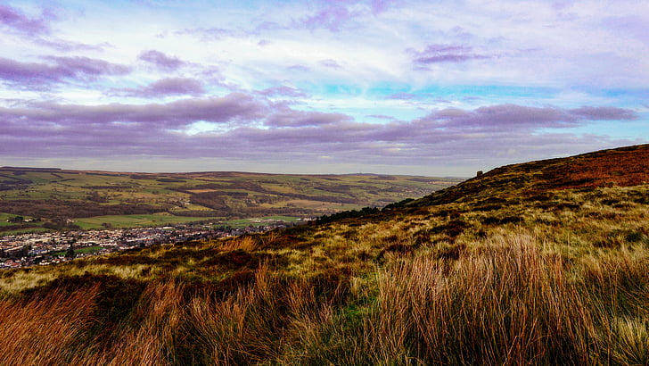 moor, landscape, nature, scenery, outdoor, hill, natural