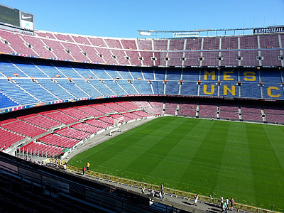 football stadium, barcelona, camp nou, sport, stadium, football