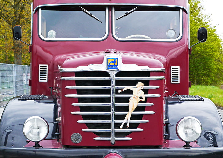 büssing, вантажівка, 1956, Олдтаймер, відновлено, оперативні, затверджено