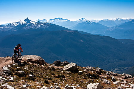 landscape, scenic, whistler mountain, bike park, british columbia, canada, adventure
