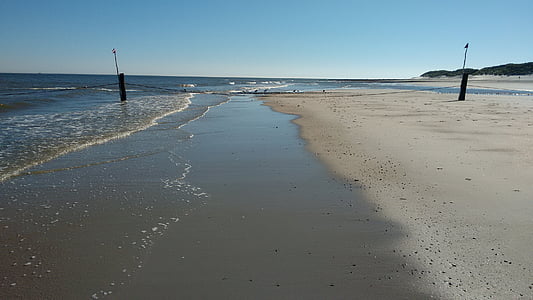 jūra, paplūdimys, pakrantė, smėlio, Gamta, pakrantė