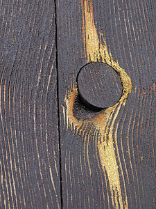legno, nodo, Dettagli, Colore, recinzione