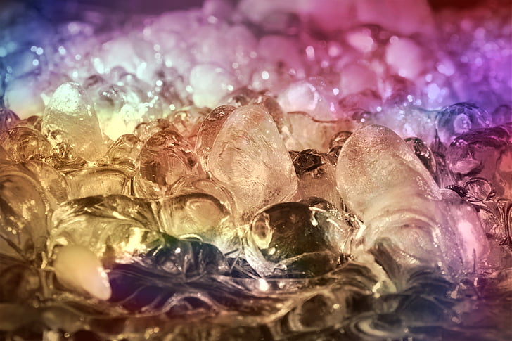 Ice, frosne, eiskristalle, Ice, iskolde, krystaller, Ice mønster