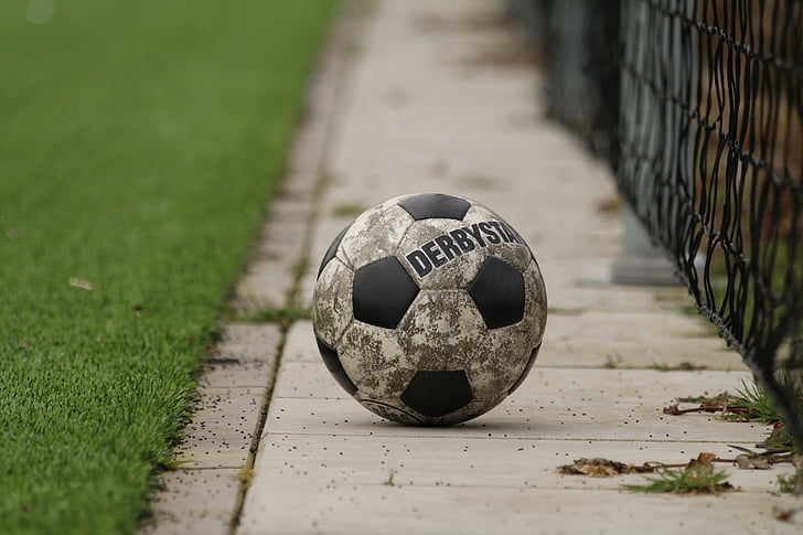 футбол, топка, спорт, трева, поле, derbystar, футбол