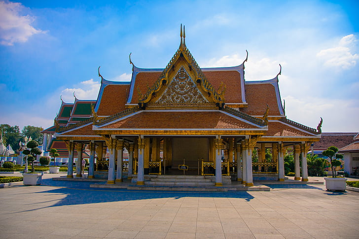 Thailand, templet, Budda, Asia, buddhismen, arkitektur, templet - byggnad