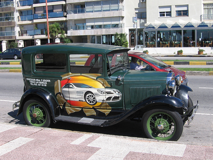 cachila, staré auto, veteránem
