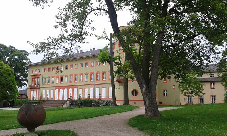 Rheinhessen, wonnegau, Herrnsheim, parku, hrad