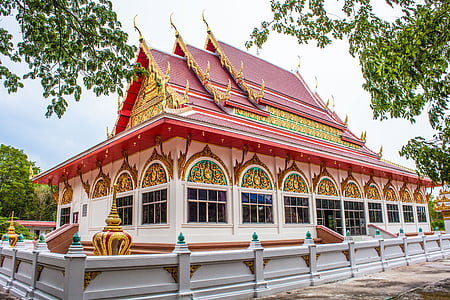 Tailandia, Wat, Templo de, Isaan, ubolratana, religión, budismo