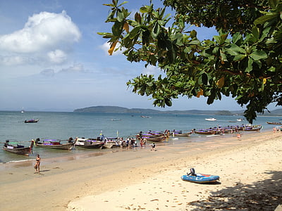 Pantai, Thailand, laut, air, Romance, alam, matahari