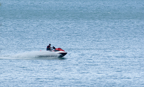 jet-ski, vandsport, køretøj, vand, båd, sjov