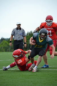 football, american football, cooperation, courage, helmet, contact game, sport