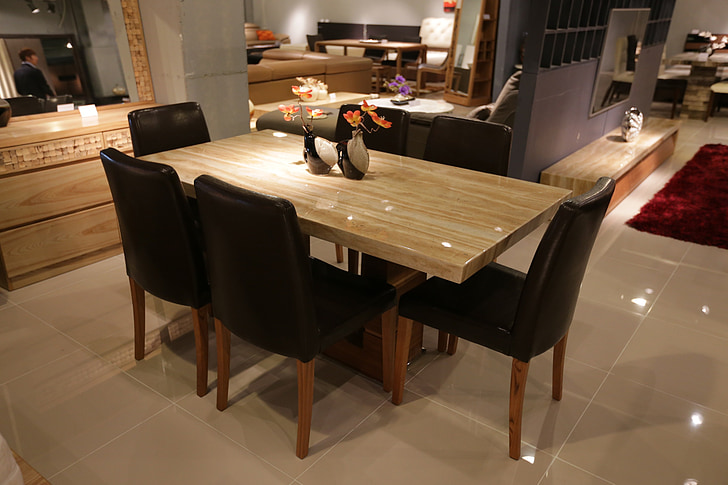 jedáleň, jedálenský stôl, interiérový dizajn, obývačka, nábytok, interiér, Living