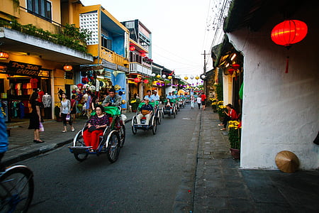 đèn lồng, hội an, Việt Nam, văn hóa, ánh sáng, Đông Dương, Street