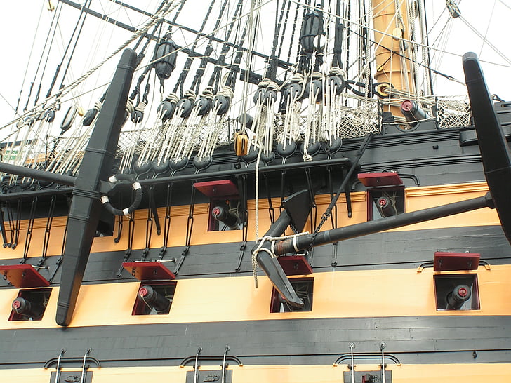 HMS victory, Lord nelson, Schiff, Portsmouth, England