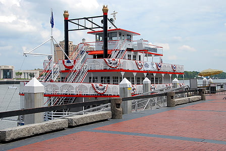 River boat, paat, Savannah, Gruusia, jõgi, vee, Travel