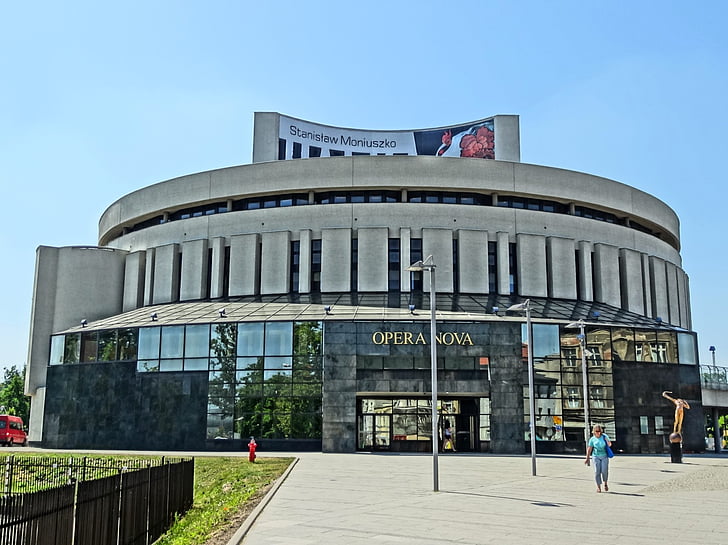 opery, Nova, Bydhošť, Polsko, kulturní, kultura, budova