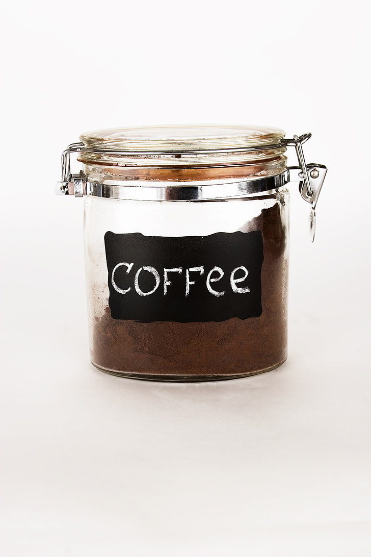 cà phê cappuccino, kim loại, cũ, mịn màng, hạt, Trang bìa, để sành ăn