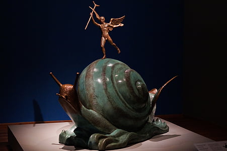Dalí, Museo soumaya, Salvador Dalí, surrealismus, šnek a angel