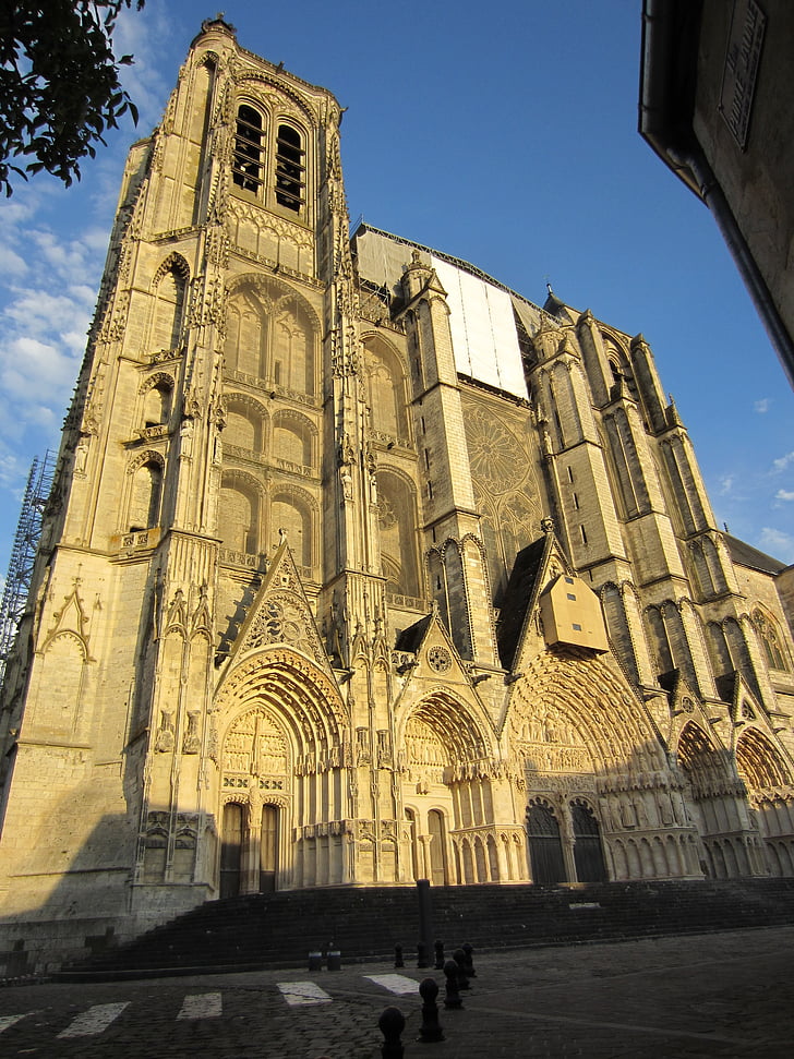 Cathedral, Prantsusmaa, Euroopa, Landmark, katoliku, Heritage, religioon