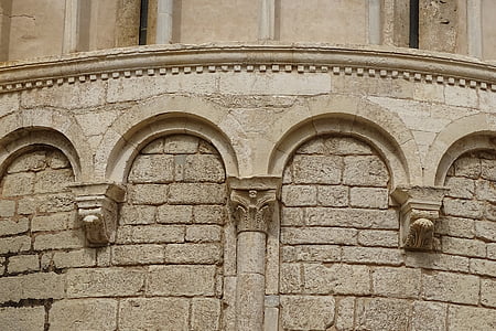 Horvātija, Vecrīgā, Dalmatia, Zadara, klosteris, portāls