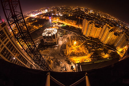 Voronezj, natt byen, konstruksjon