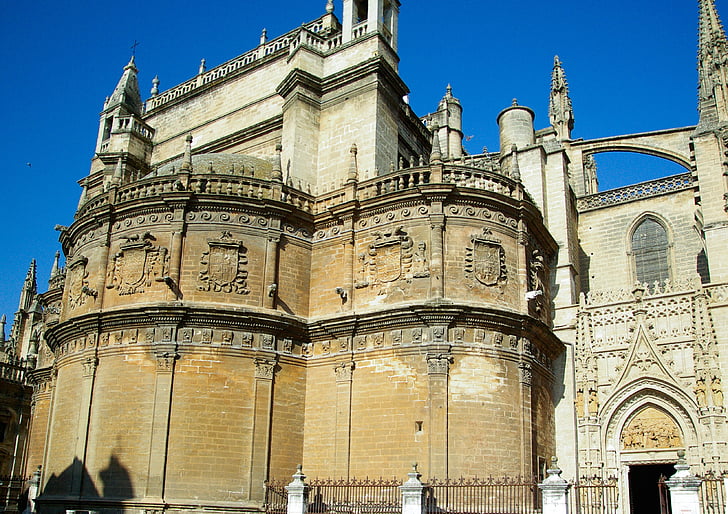 Spanyolország, Andalúzia, Sevilla, székesegyház, gótikus