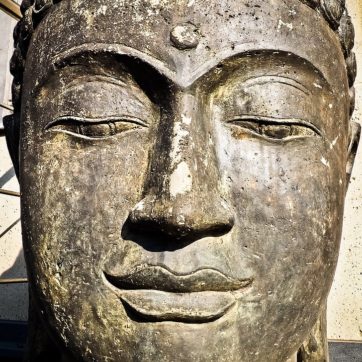 Bouddha, statue de, sculpture, l’Asie, art, bouddhisme, religion