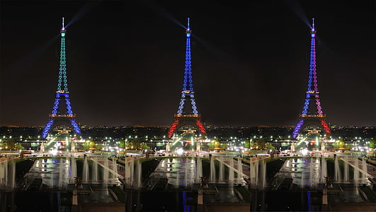 Eiffelova věž, Paříž, Architektura, Památník, narozeniny, 120 let