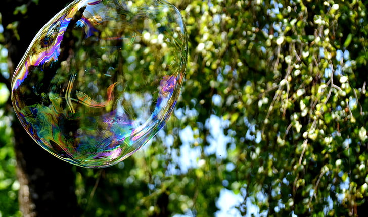 zeepbel, enorme, grote, zeepbellen maken, wabbelig, iriserende, sopje