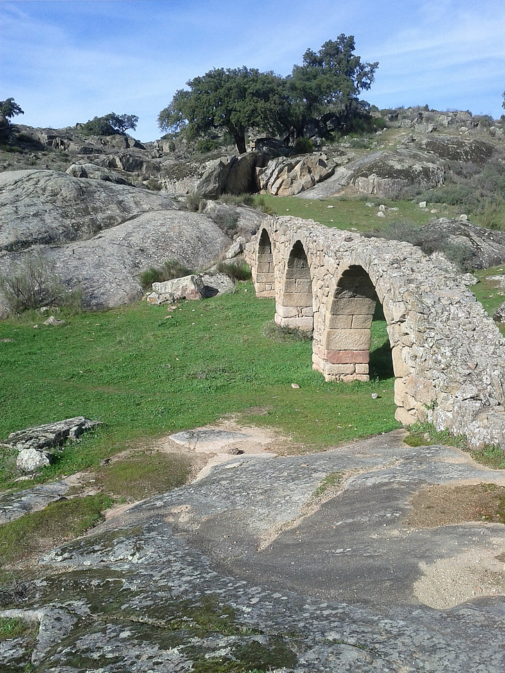 akvædukt, Plasencia, Mount, Bridge, middelalderlige arkitektur