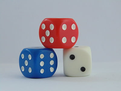 dice, gambling, chance, risk, game, play