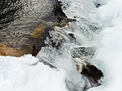 water, winter, ice, cold, frozen, snow, nature