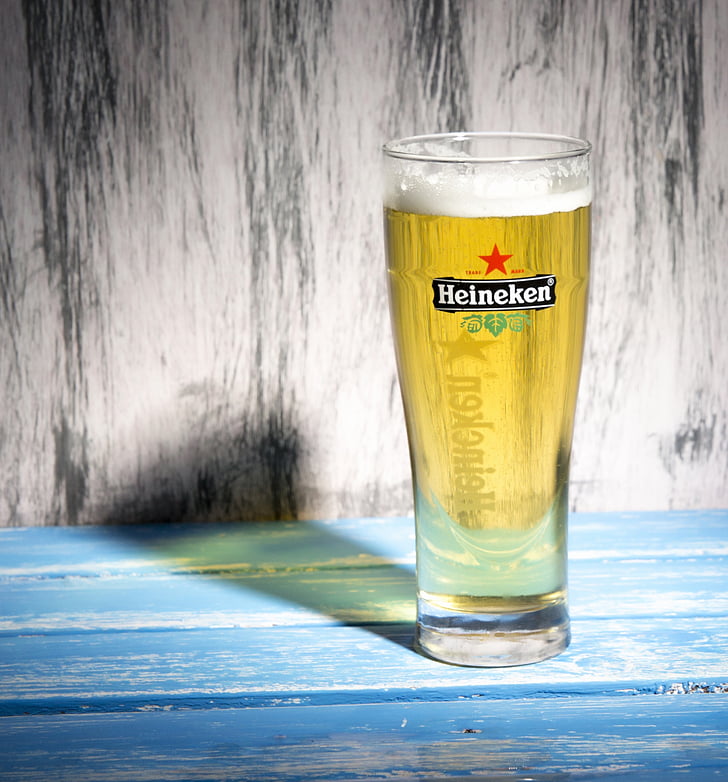 Heineken, sör, üveg, alkohol, üveg, világos sör, felfrissülés